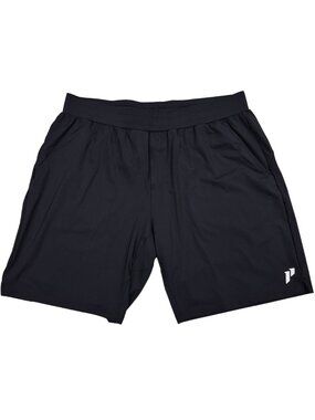 1st Phorm Athletic Shorts Black Mens 2XL 9" Inseam Pockets Workout Gym NWT